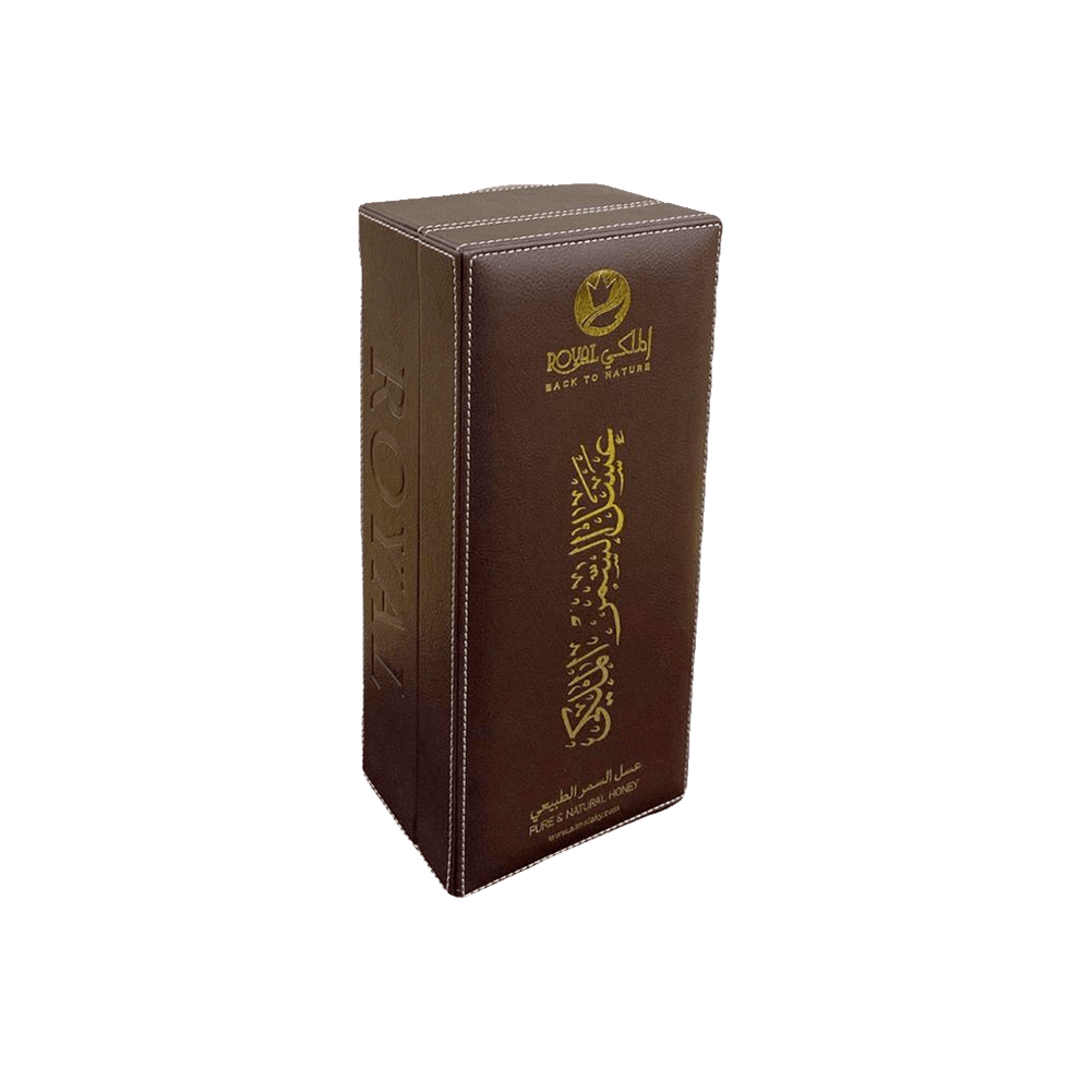 *Miel Samar des Émirats avec coffret en cuir – 550 g – Cadeau de luxe – Image 6