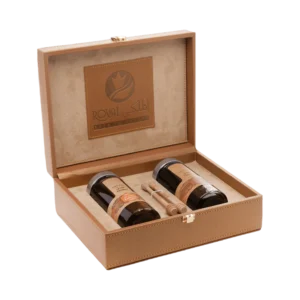 *Miel de Sidr Emirates 400G et Samar Emirates 400G + Boîte en cuir